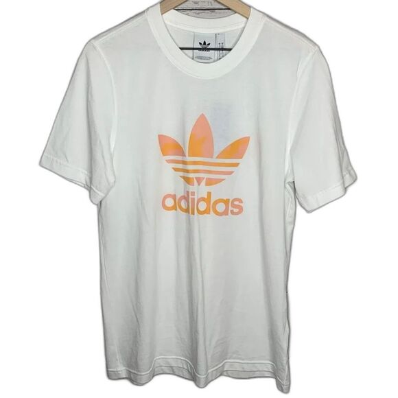 adidas Other - Adidas Mens White Camo Logo Infill 100% Cotton Graphic Tee Shirt